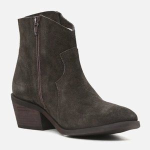Rag & Co Women's BRISA Dark Brown Ankle Boots